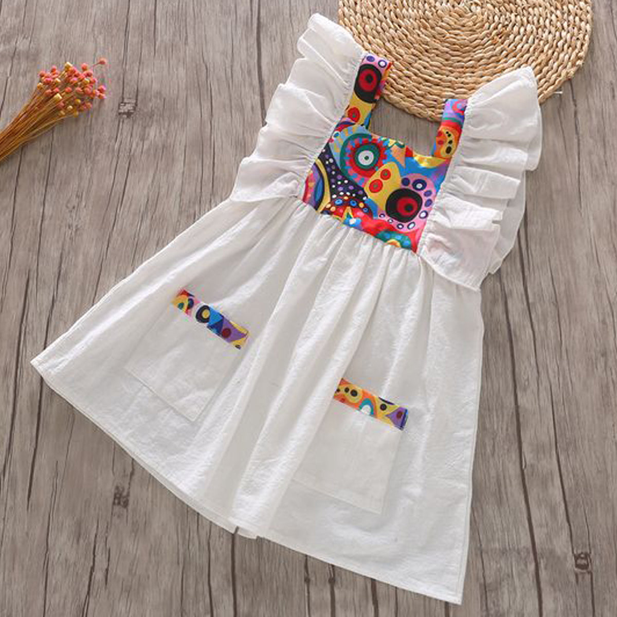 BabyGirl's Floral Princess Stylish Dresses_Frocks (Combo Pack Of 3) for Kids.