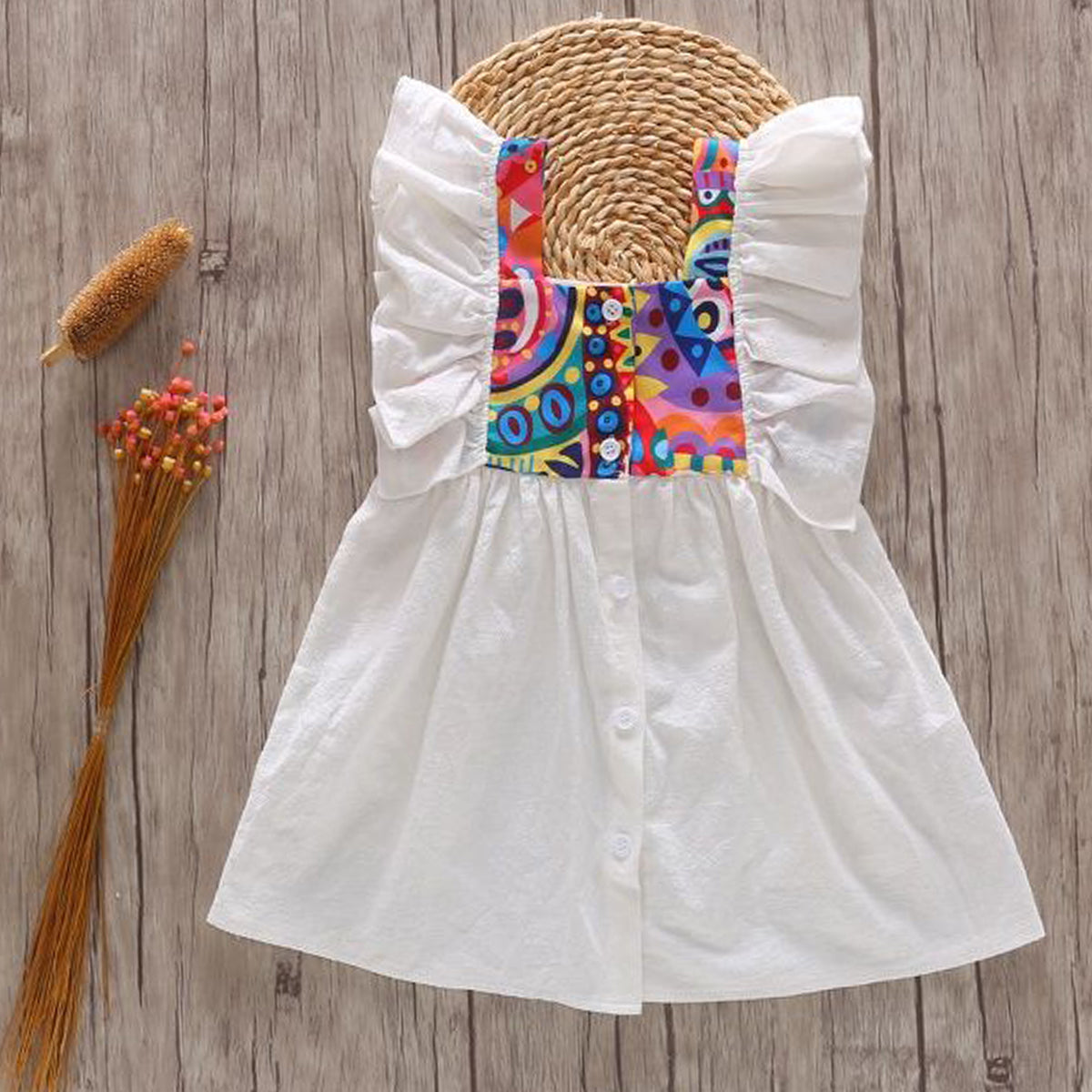 BabyGirl's Floral Princess Stylish Dresses_Frocks (Combo Pack Of 3) for Kids.