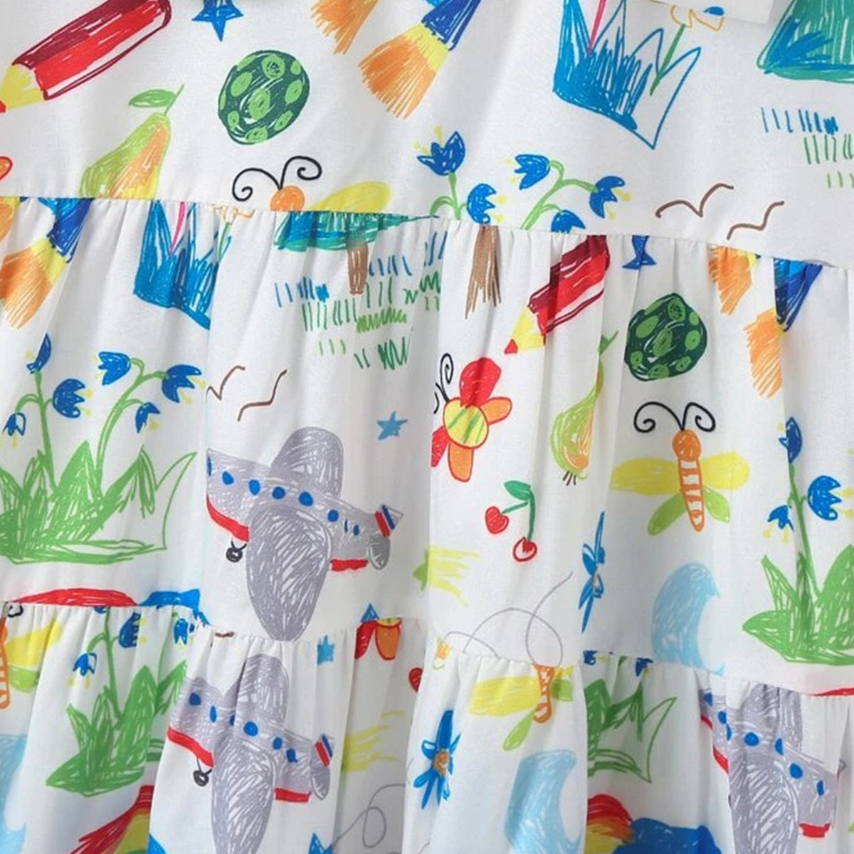 Baby Girl's Floral & Rainbow & Princess Dresses_Frocks (Combo Pack 3) for Kids.
