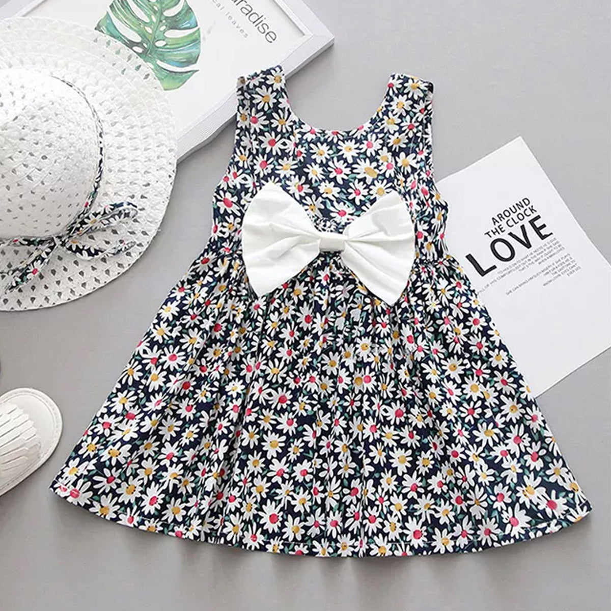BabyGirl Floral Belt_colourful & Floral Stylish Designer (Combo Pack Of 2) for Baby Girls.