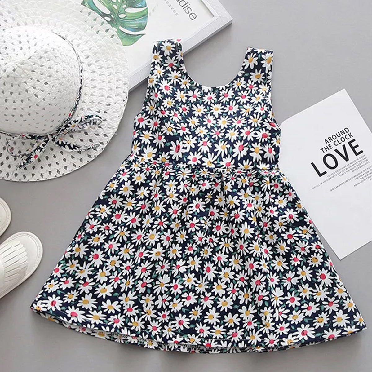 BabyGirl Floral Belt_colourful & Floral Stylish Designer (Combo Pack Of 2) for Baby Girls.