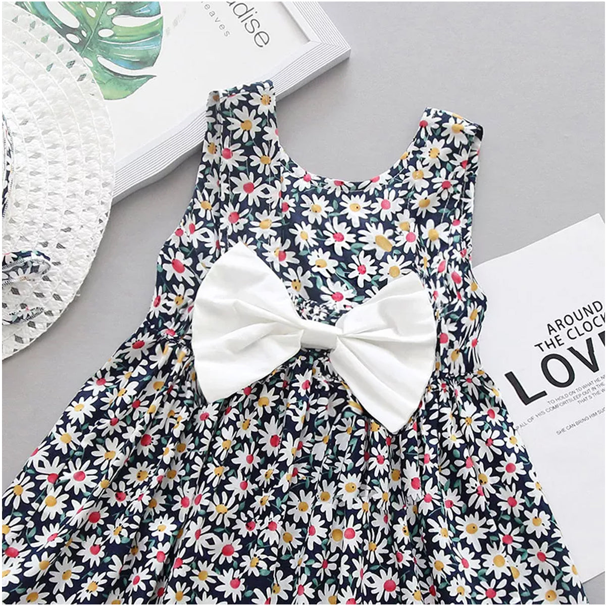 BabyGirl Floral Belt_colourful & Floral Stylish Designer (Combo Pack Of 2) for Baby Girls.