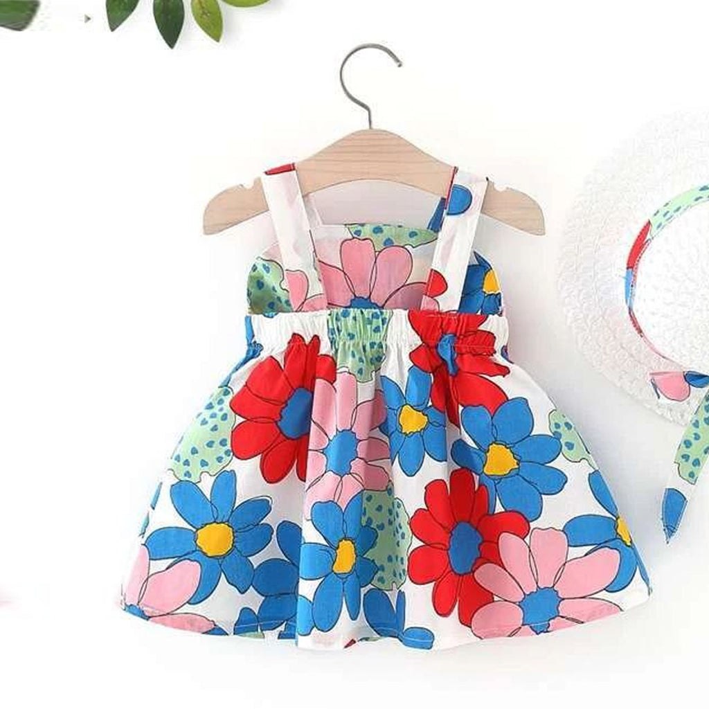 BabyGirl's Floral Princess Stylish Dresses_Frocks (Combo Pack Of 3) for Kids.