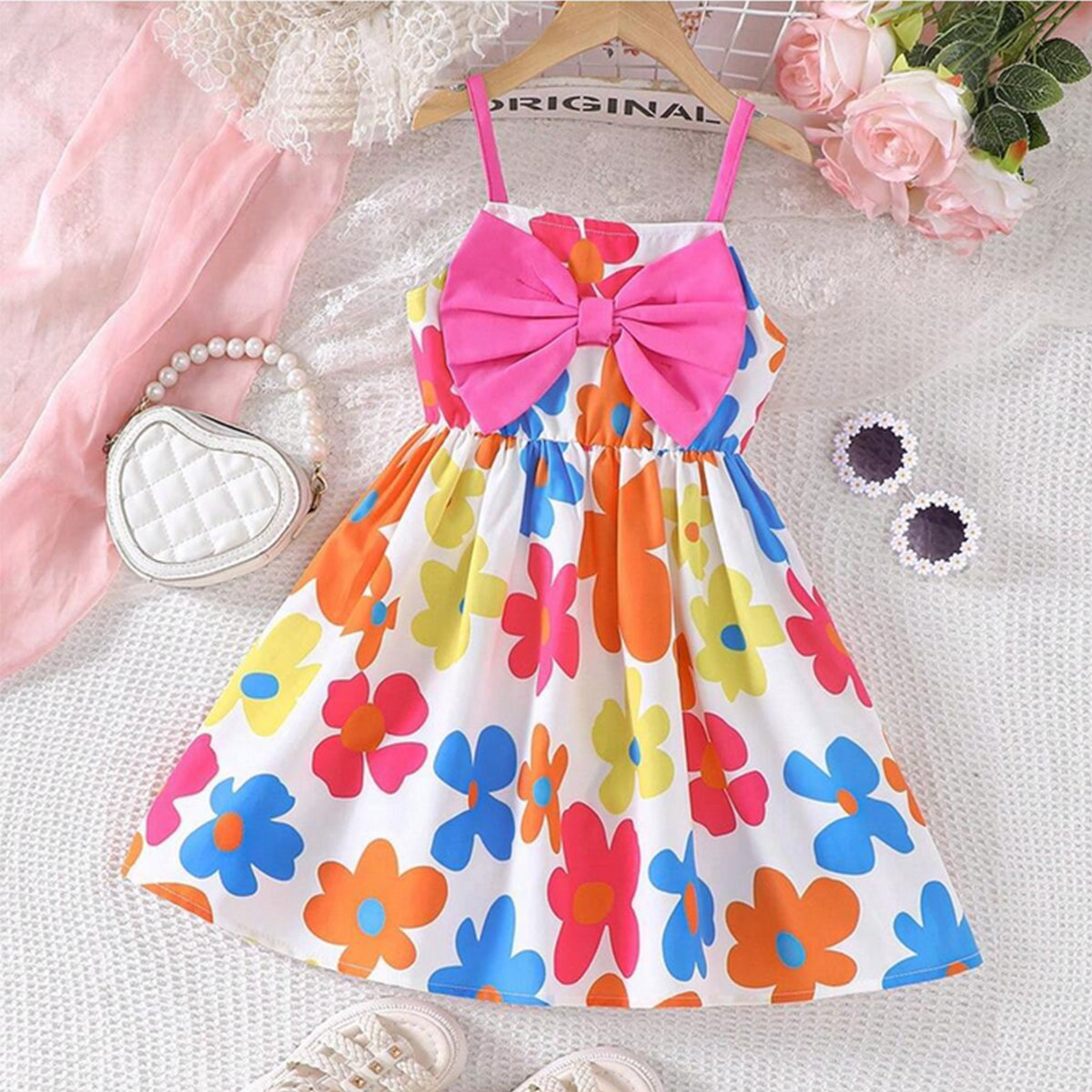 Girl's Stylish Designer Frocks & Dresses (Combo Pack Of 3) for Kids.