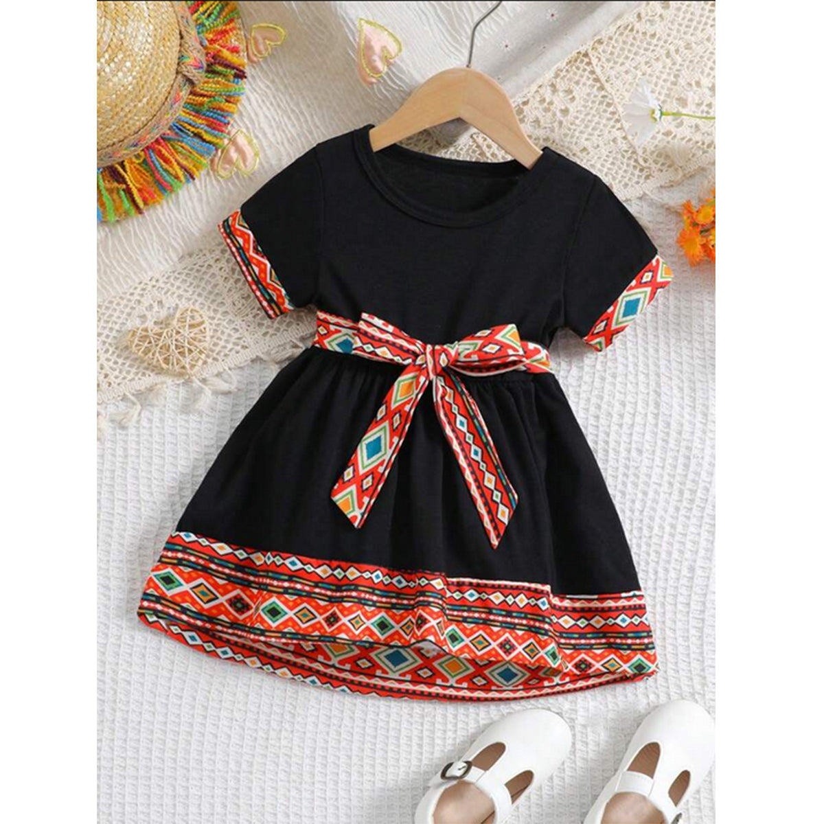 Girl's Cotton Designer Frocks & Dresses (Combo Pack Of 5) for Kids.