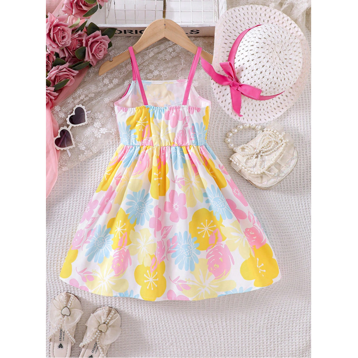 Princess Baby Floral tunic Dress (Combo Pack Of 2) for Baby Girls.