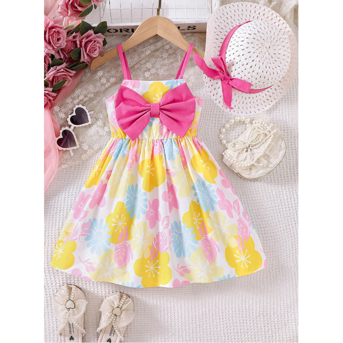 Princess Baby Floral tunic Dress (Combo Pack Of 2) for Baby Girls.