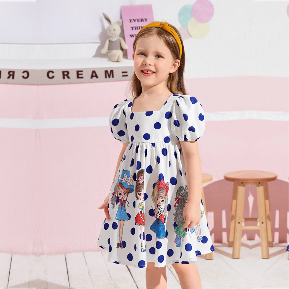 Baby Girl's Floral & Palace_Barbie Frocks (Combo Pack Of 3) for Kids.