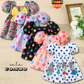 BabyGirl's Cotton Floral Multicolor Designer Frocks & Dresses (Combo Pack Of 5) for Kids.