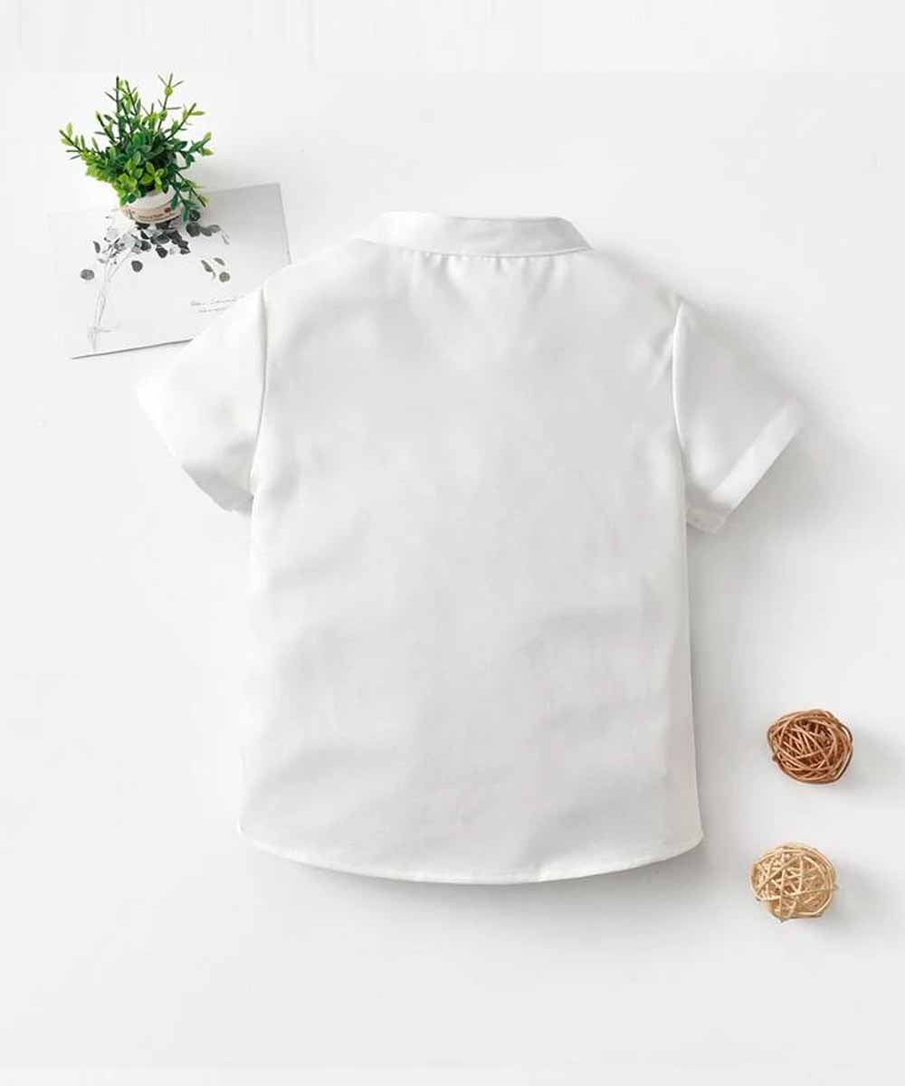 Venutaloza Stylish Designer Button Front (Combo pack For 5) Shirt For Boy.