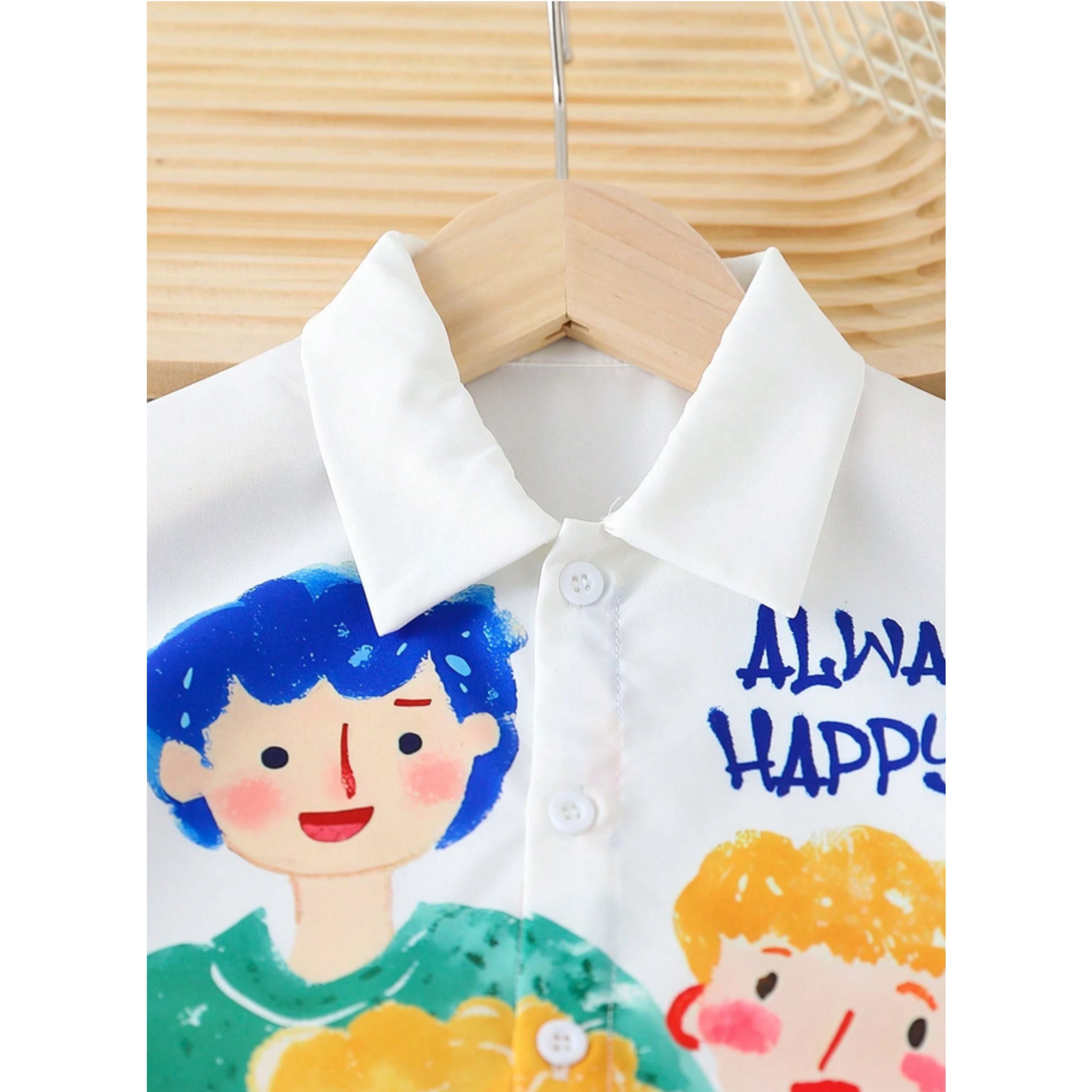 Venutaloza Kids' Cartoon Character & Money Letters Designer (Combo Pack Of 2) Shirt For Boy.
