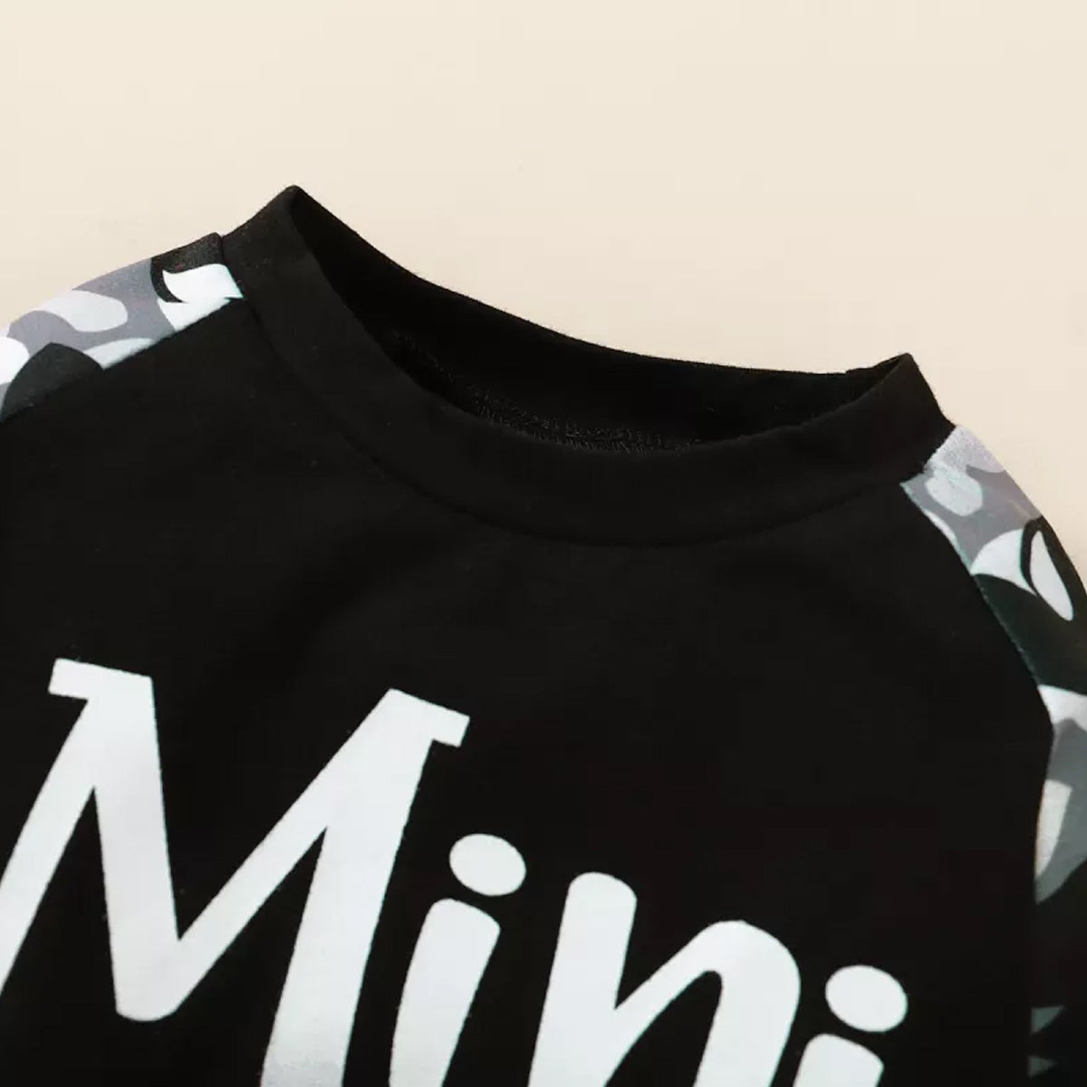 Venutaloza Baby Set Letter Graphic Print_Cami & MINI_BOSS Letter (Combo Pack Of 2) T-Shirt & Pants.