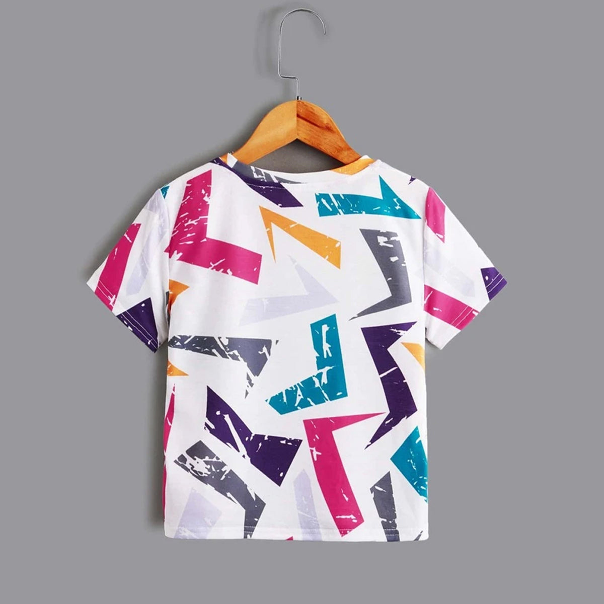 Venutaloza Boy's Allover Graphic & Florals & Colourfull (Combo Pack of 4) T-shirt For Boys & Girls..